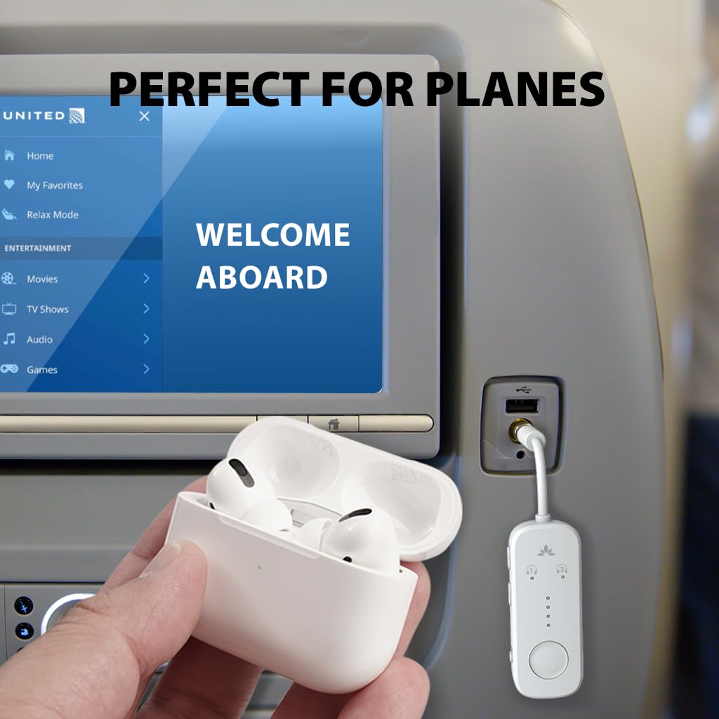 Foto 3 pulgar | Adaptador Bluetooth 5.3 Avantree Relay Para Avión Y Tv - Venta Internacional.