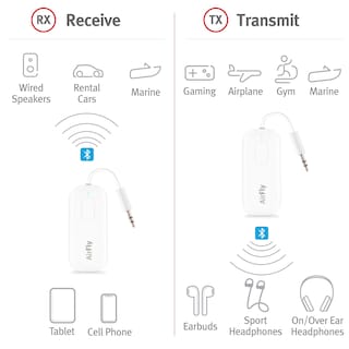 Foto 6 | Transmisor/receptor Bluetooth 5.0 Twelve South Airfly Pro - Venta Internacional.