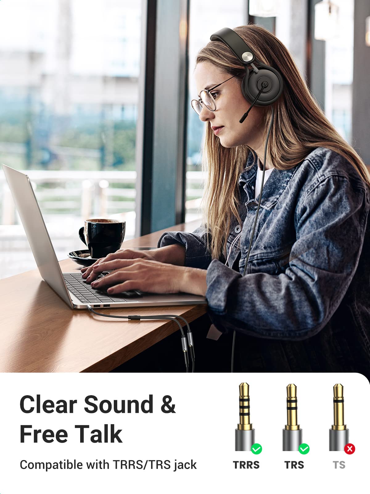 Foto 3 | Divisor De Auriculares Ugreen De 3,5 Mm, 2 Hembras A 1 Macho Con Usb-c - Venta Internacional.