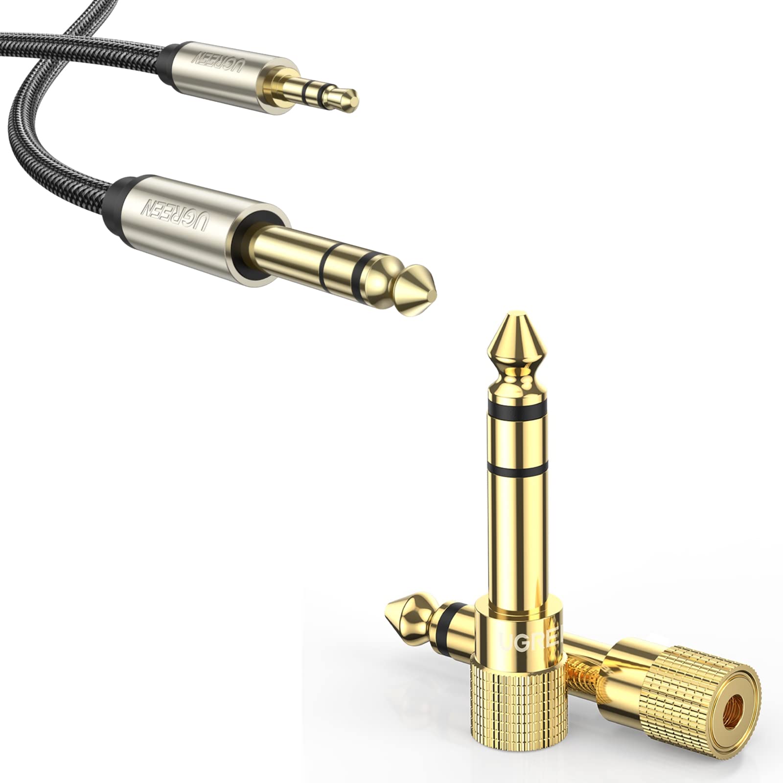 Foto 2 pulgar | Cable De Audio Ugreen De 6,35 Mm 1/4 Macho A 3,5 Mm 1/8 Macho 1 M - Venta Internacional.