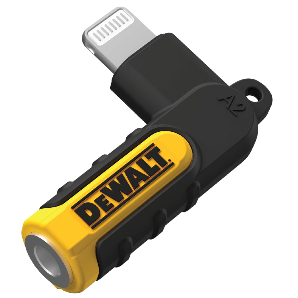 Adaptador Dewalt De 90 Grados Lightning Hembra A 3.5 Mm Macho - Venta Internacional. $514