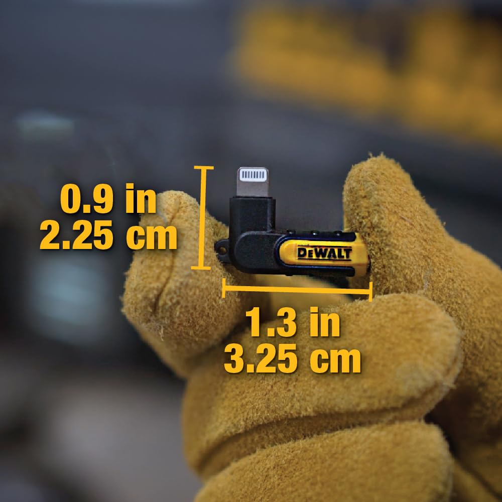 Foto 6 pulgar | Adaptador Dewalt De 90 Grados Lightning Hembra A 3.5 Mm Macho - Venta Internacional.