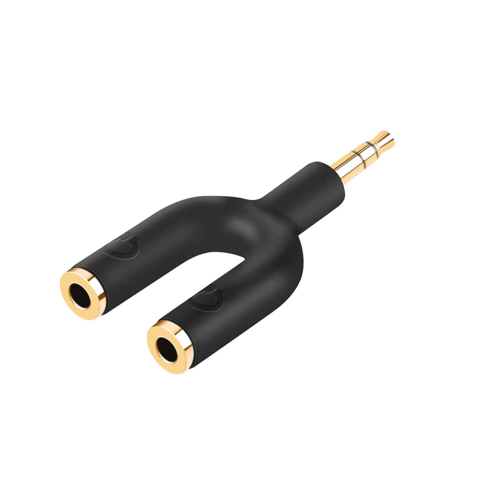 Foto 2 pulgar | Adaptador Divisor De Auriculares Cablecreation De 3,5 Mm Macho A 2 Hembra - Venta Internacional.