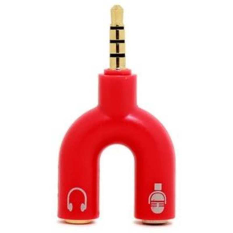 Foto 2 pulgar | Adaptador Divisor De Audio De 3,5 Mm Para Auriculares Con Micrófono - Venta Internacional.