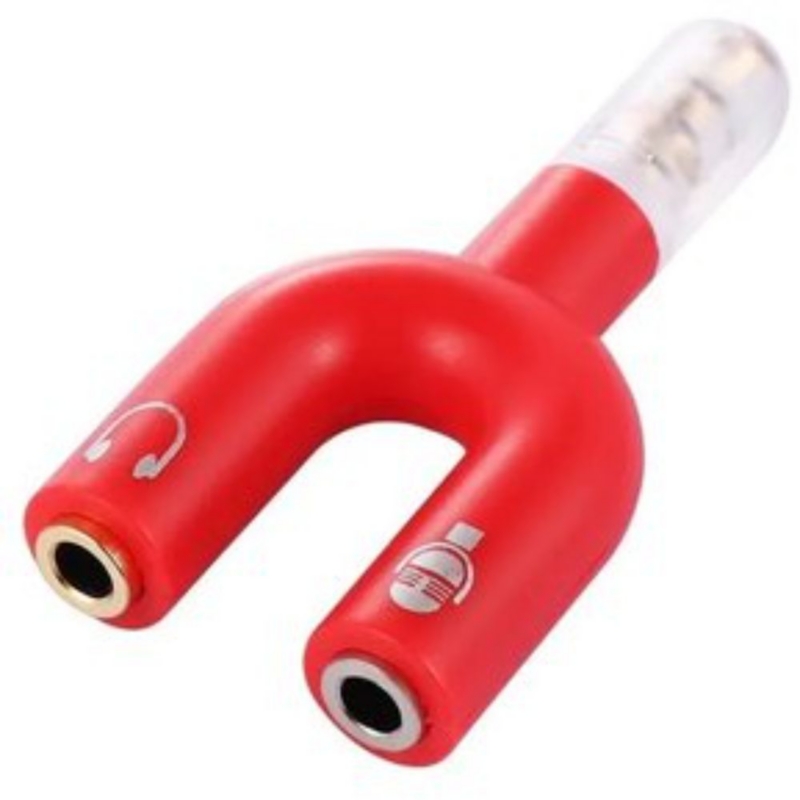 Foto 5 pulgar | Adaptador Divisor De Audio De 3,5 Mm Para Auriculares Con Micrófono - Venta Internacional.