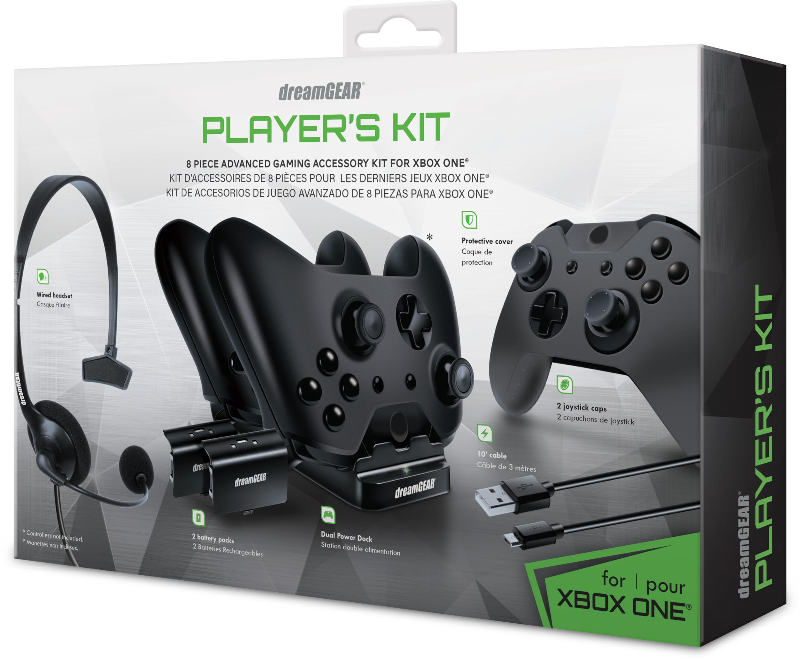 Foto 2 pulgar | Kit De Jugador Dreamgear 8 En 1 Para Xbox One Black Dgxb1-6630 - Venta Internacional.
