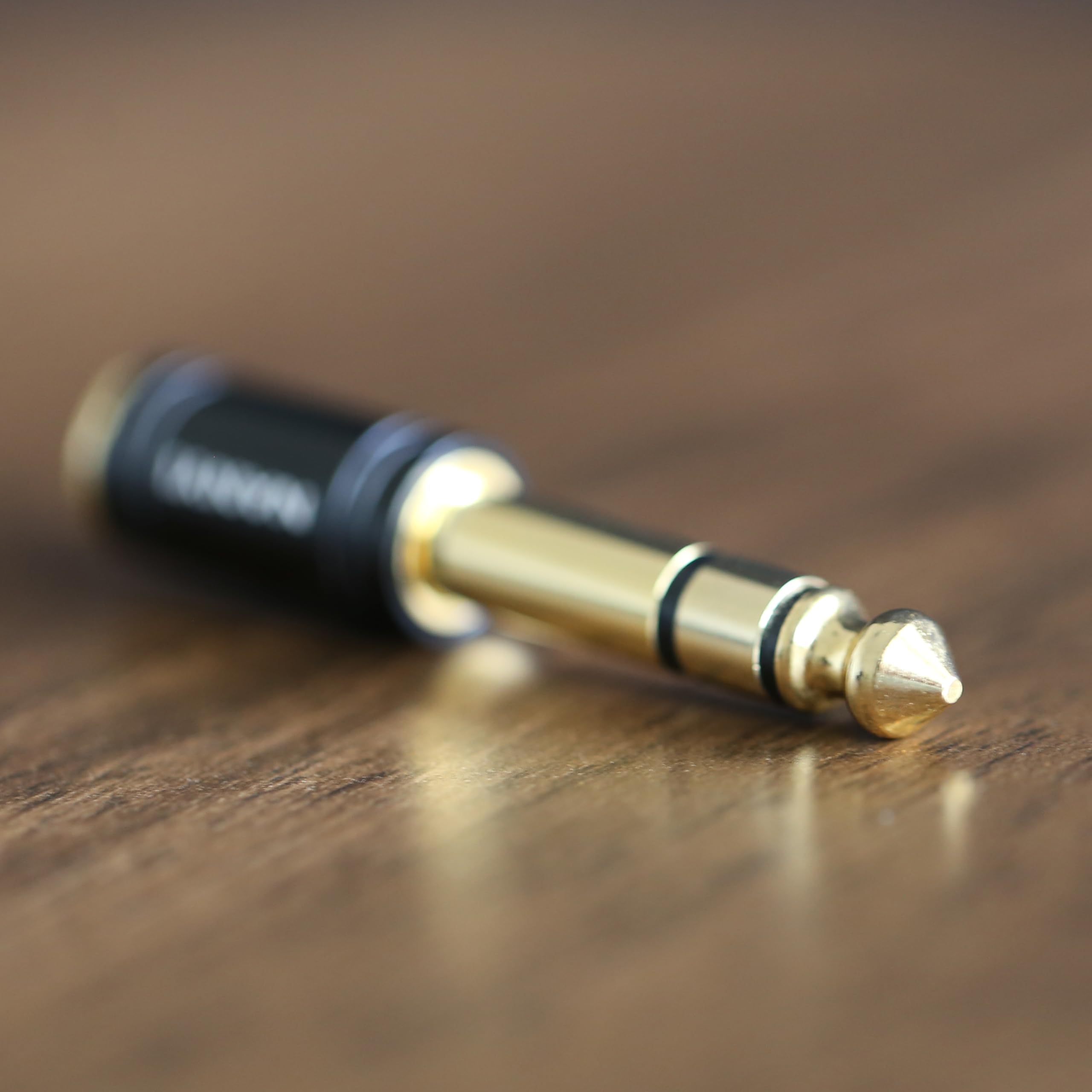 Foto 3 | Adaptador De Auriculares Nanyi De 6,35 Mm Macho A 3,5 Mm Hembra, Negro - Venta Internacional.