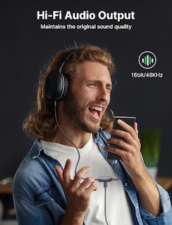 Foto 4 | Adaptador Usb C A 3,5 Mm Para Auriculares Y Cargador Jsaux Pd 60w - Venta Internacional.