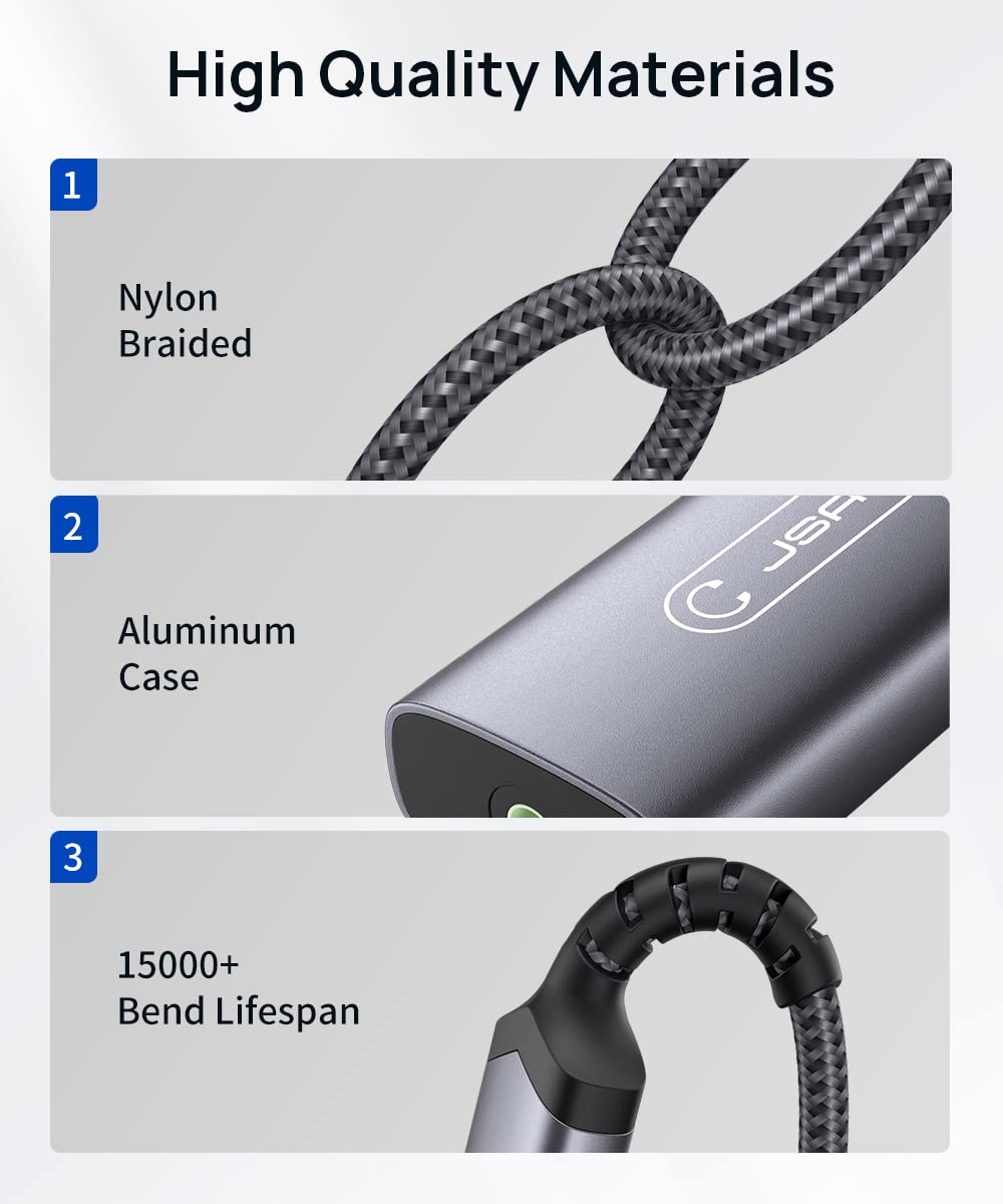 Foto 7 pulgar | Adaptador Usb C A 3,5 Mm Para Auriculares Y Cargador Jsaux Pd 60w - Venta Internacional.