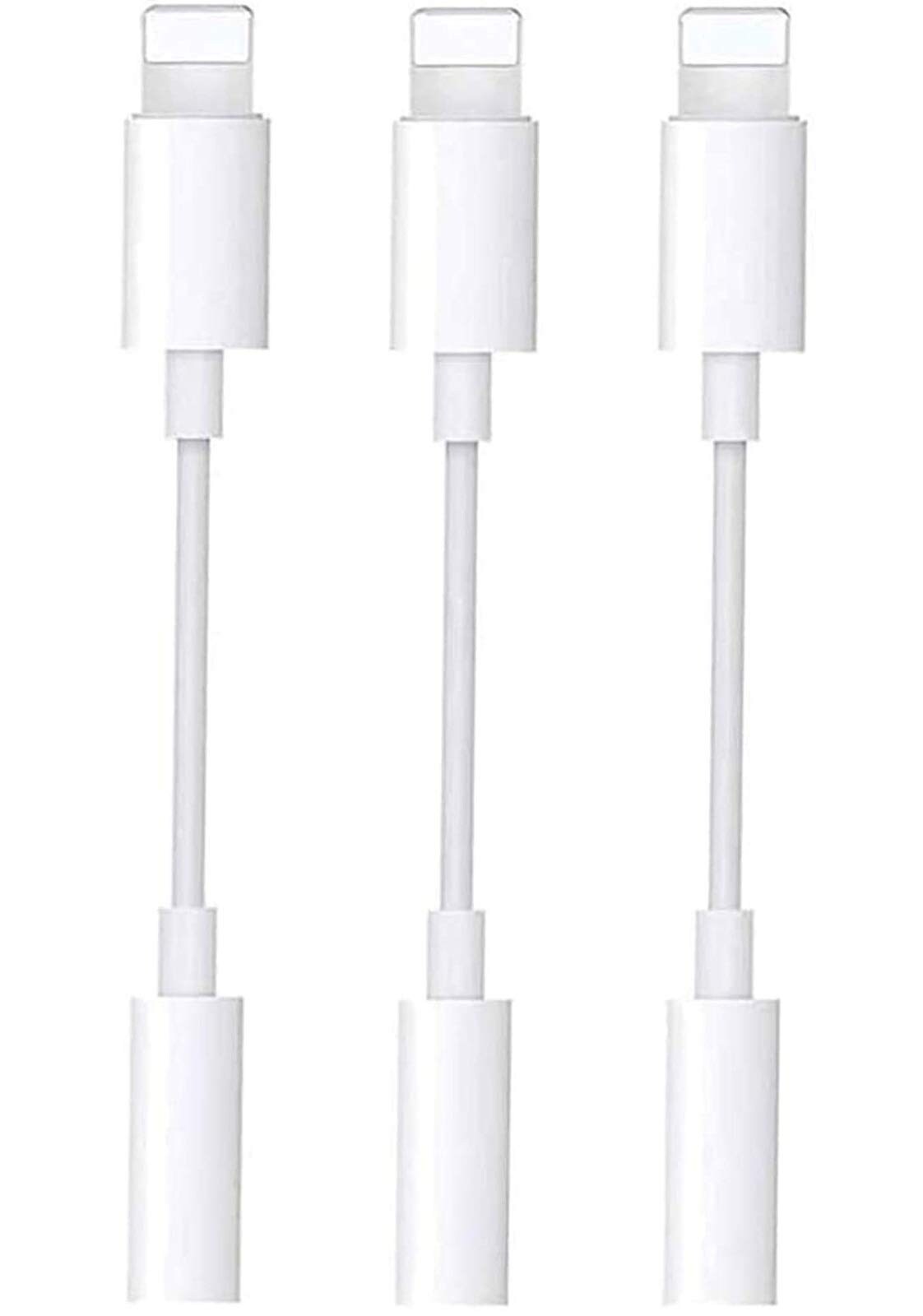 Adaptador De Auriculares Lightning A 3,5 Mm Belcompany, Paquete De 3 - Venta Internacional. $353
