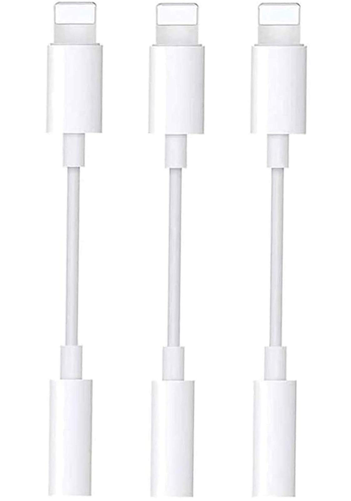 Foto 2 pulgar | Adaptador De Auriculares Lightning A 3,5 Mm Belcompany, Paquete De 3 - Venta Internacional.