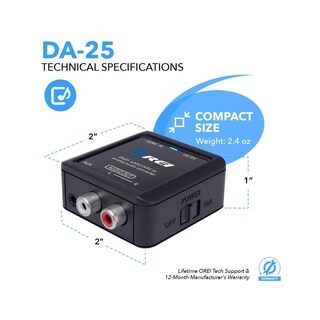 Foto 5 | Convertidor De Audio Orei Premium Hdmi (earc Y Arc) A Rca L/r - Venta Internacional.