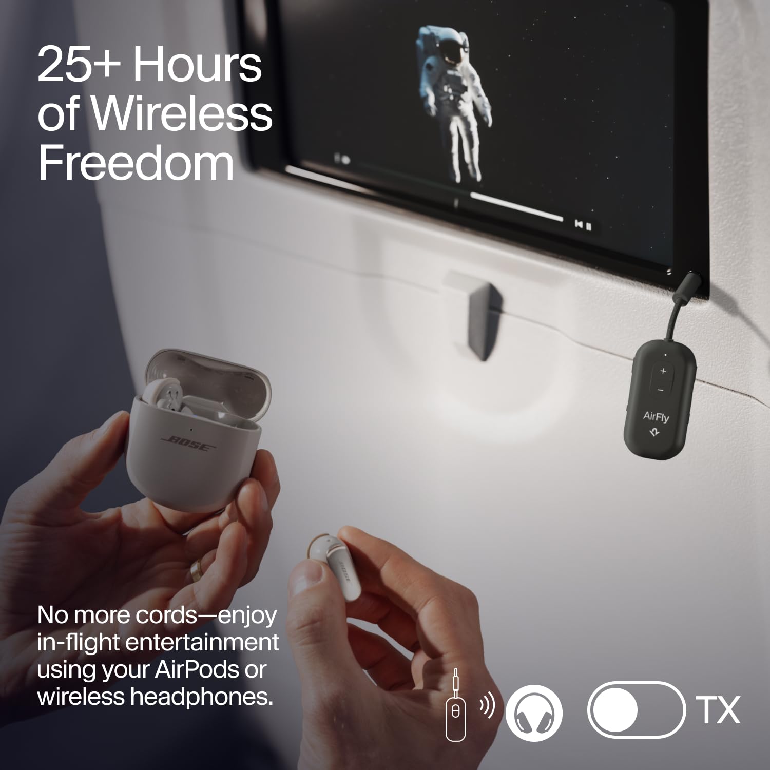 Foto 3 | Adaptador Bluetooth Twelve South Airfly Pro 2 Negro - Venta Internacional.