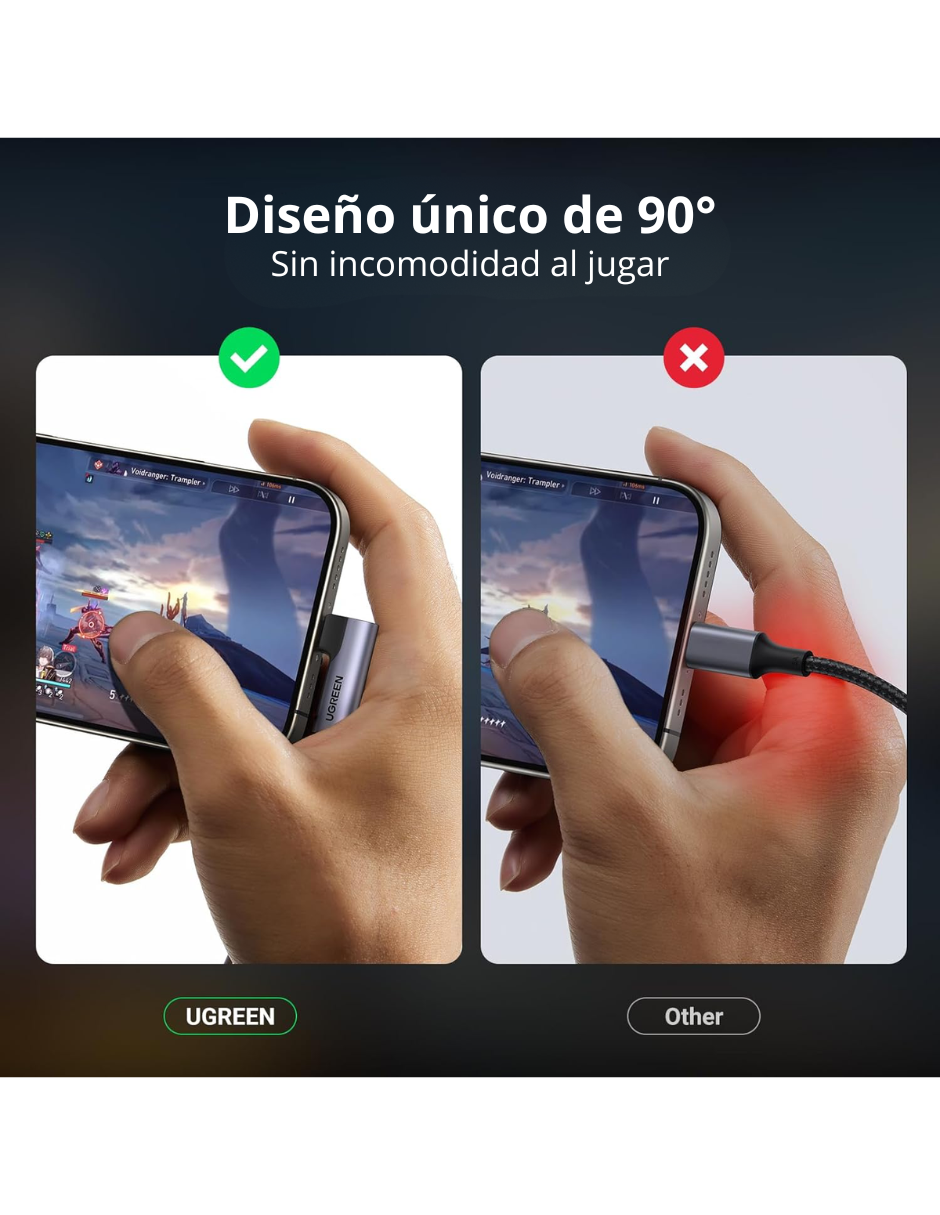 Foto 3 | Adaptador Usb-c A Aux Ugreen Con Dac Integrado