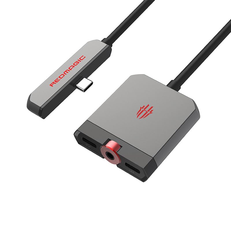 Foto 2 pulgar | Adaptador Nubia Redmagic 2 En 1 Usb C A Auriculares De Audio De 3 5 Mm - Venta Internacional.