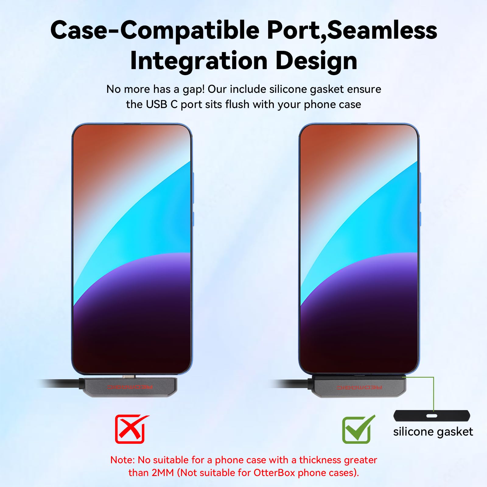Foto 6 | Adaptador Nubia Redmagic 2 En 1 Usb C A Auriculares De Audio De 3 5 Mm - Venta Internacional.