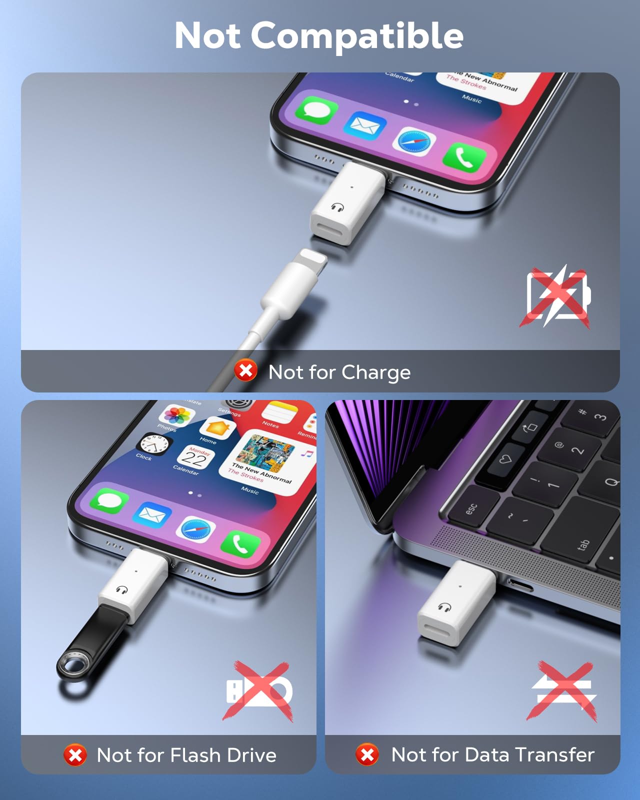 Foto 4 pulgar | Adaptador De Audio Moko Lightning A Usb C Para Iphone 16/15 Pro Max - Venta Internacional.