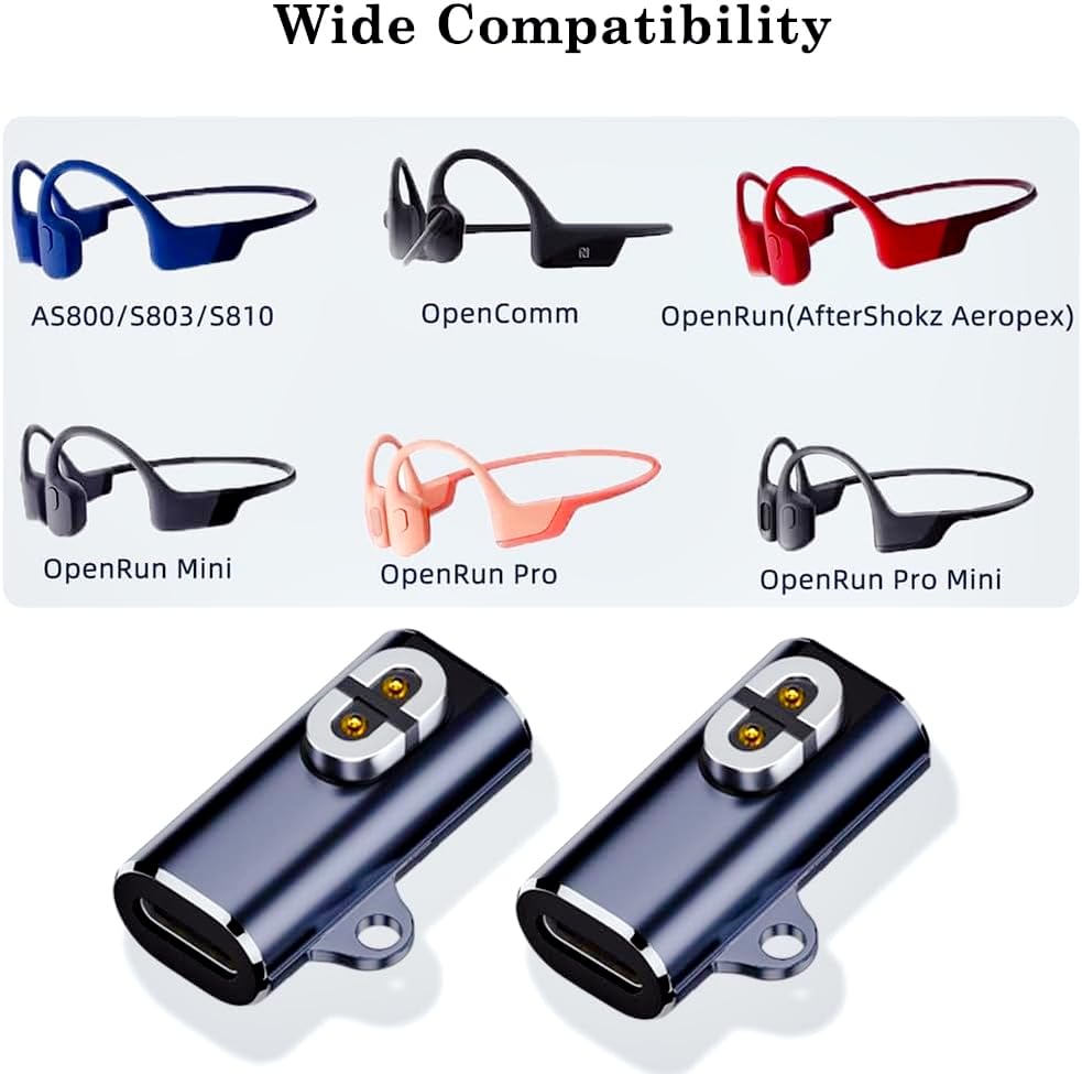 Foto 8 pulgar | Adaptador De Cargador Usb C Para Auriculares Aftershokz  Paquete De 5 - Venta Internacional.
