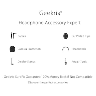 Foto 7 | Adaptador De Auriculares Geekria De 4 4 Mm Macho A 3 5 Mm Balanceado Hembra - Venta Internacional.