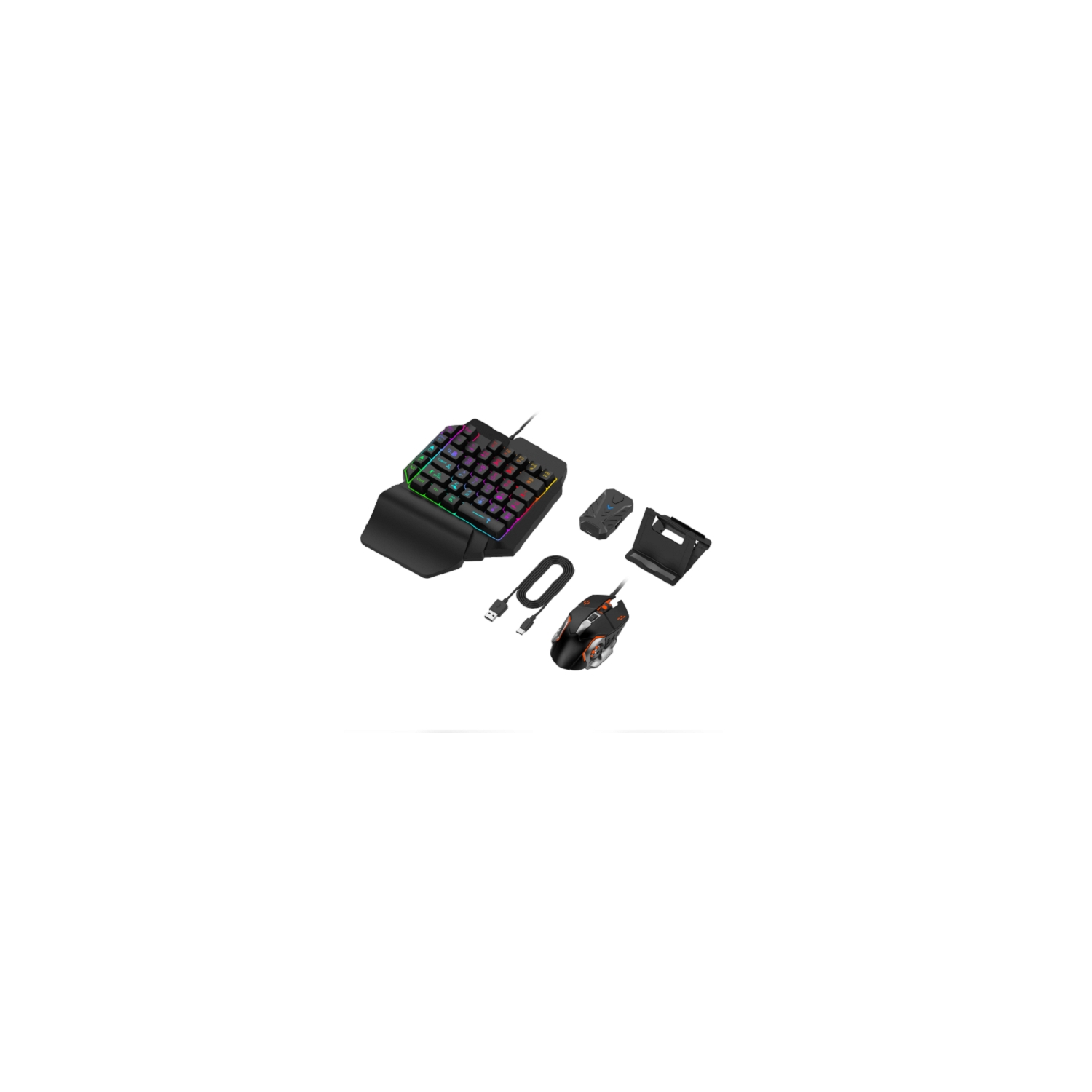 Foto 2 pulgar | Adaptador De Teclado Gamer Mix Pro Mouse Compatible Con Android E Ios - Venta Internacional.