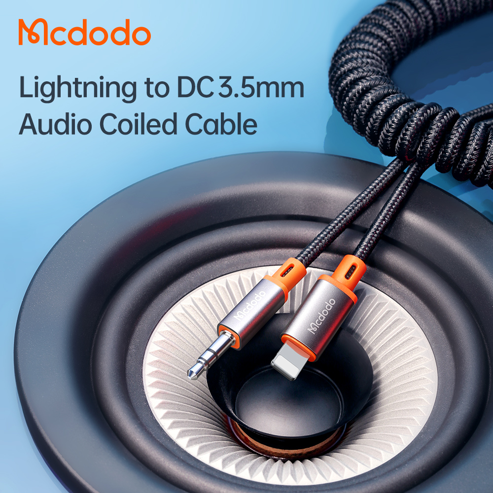 Foto 4 pulgar | Cable de Audio Digital Retractil Lightning 1.8m