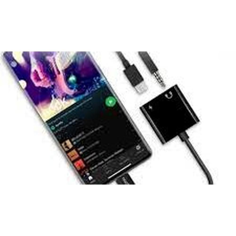 Foto 4 pulgar | Adaptador Carga Y Audio Usb-c Y 3.5mm