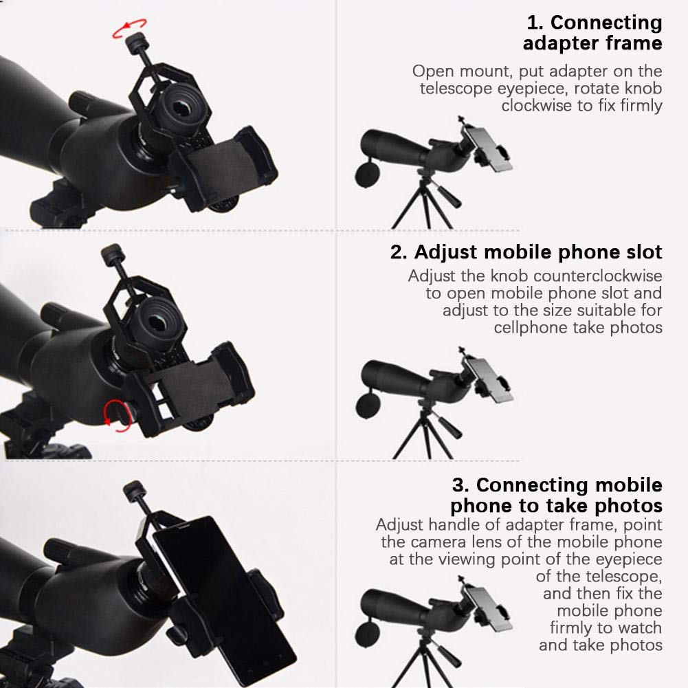 Foto 7 pulgar | Adaptador Telescópico Para Teléfono, Soporte Hilitand S Erounder, Negro - Venta Internacional.