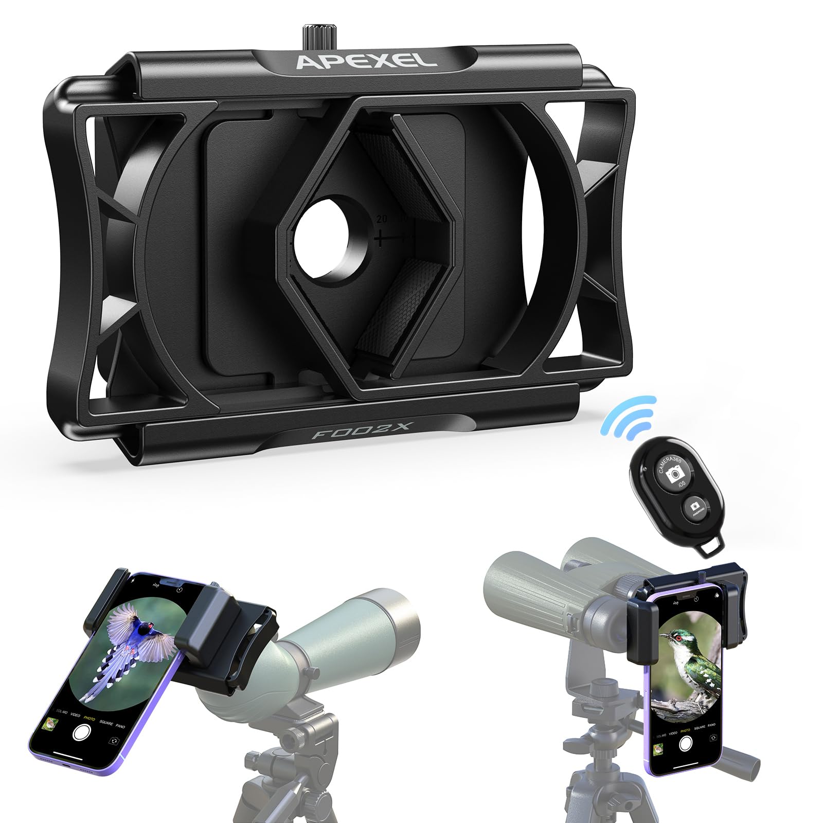 Foto 2 pulgar | Adaptador De Teléfono Telescópico Apexel 360° Para Android Y Iphone - Venta Internacional.