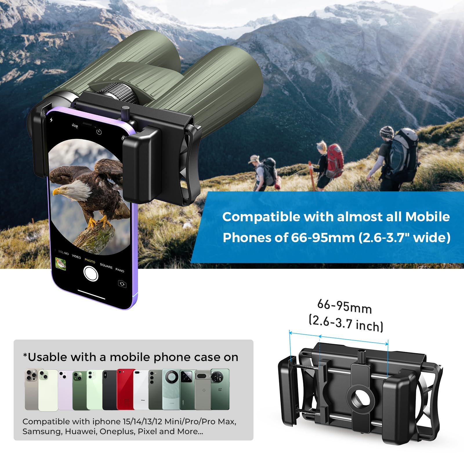 Foto 7 pulgar | Adaptador De Teléfono Telescópico Apexel 360° Para Android Y Iphone - Venta Internacional.