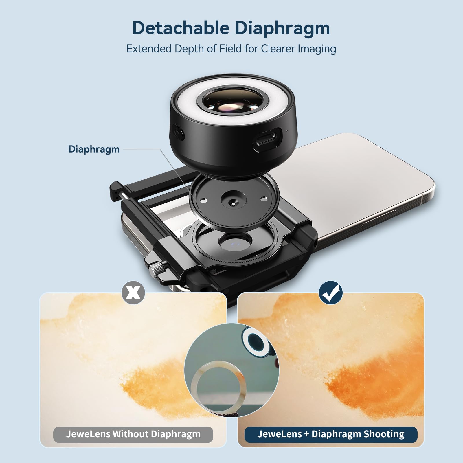 Foto 7 pulgar | Lente Jewelers Loupe Magnifier Apexel 120x Para Teléfono Y Microscopio - Venta Internacional.