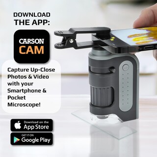 Foto 2 | Clip Adaptador De Digiscopio Para Teléfonos Inteligentes Carson Mm-310 Microbrite - Venta Internacional.