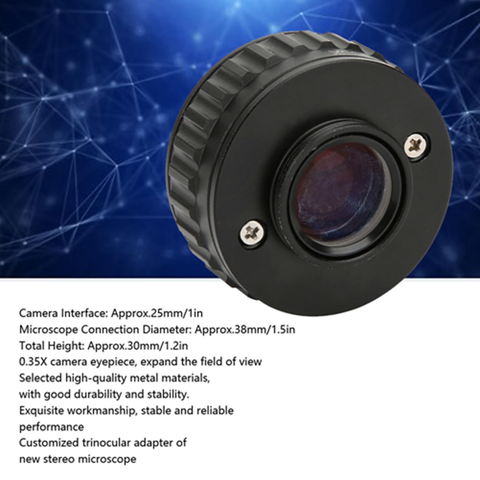Foto 5 pulgar | Adaptador De Microscopio Estink 0.35x Ctv Para Trinocular Stereo - Venta Internacional.