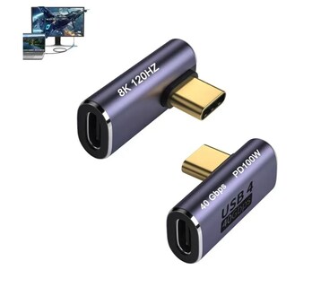 Foto 1 | Adaptador Xtellar Tipo C Macho A Hembra 40 Gbps Pd 100 W Usb C