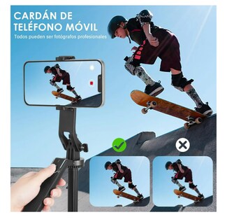 Foto 4 | 1.8 M Tripie Para Selfie Stick Portátil Para Telefono Celula