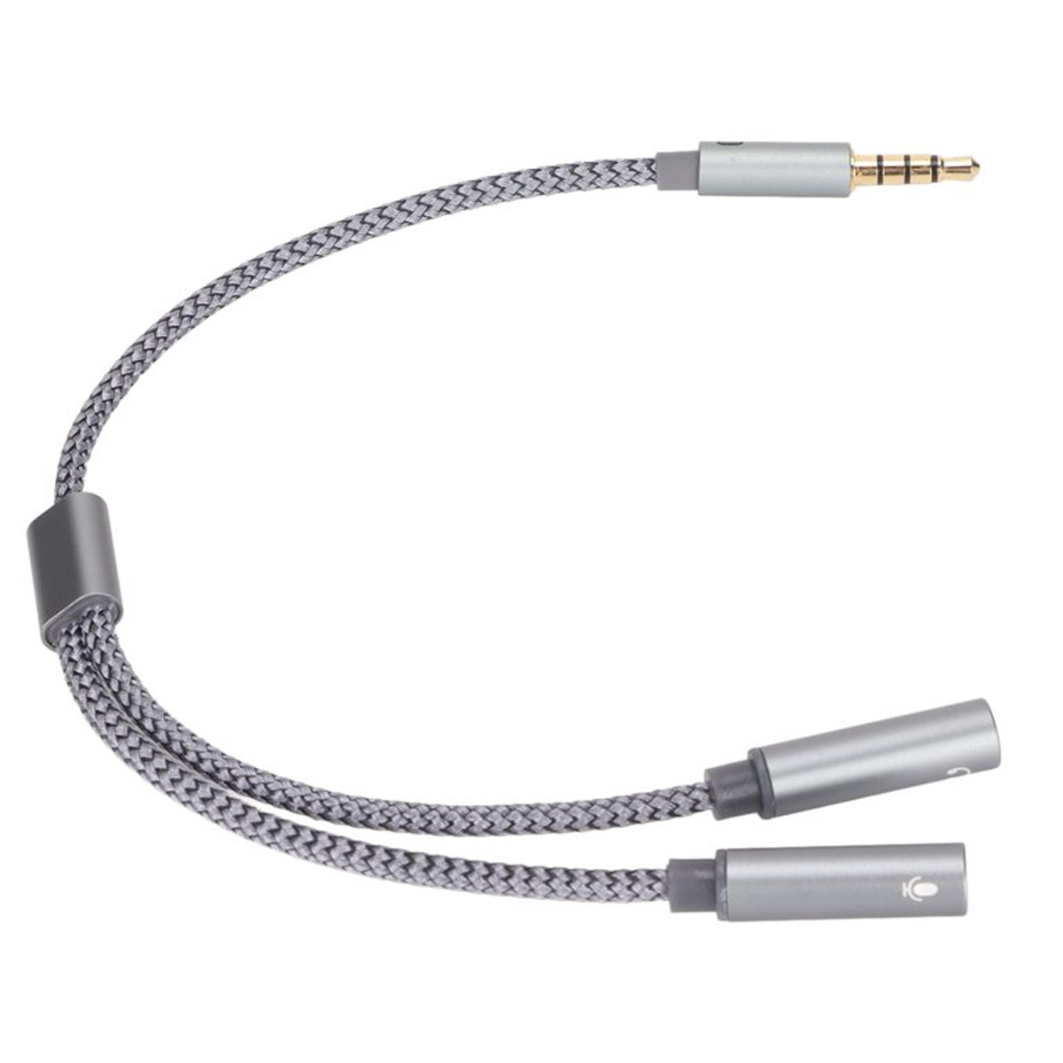 Foto 3 pulgar | Cable Adaptador Divisor Audio  3.5mm Auxiliar Audífonos