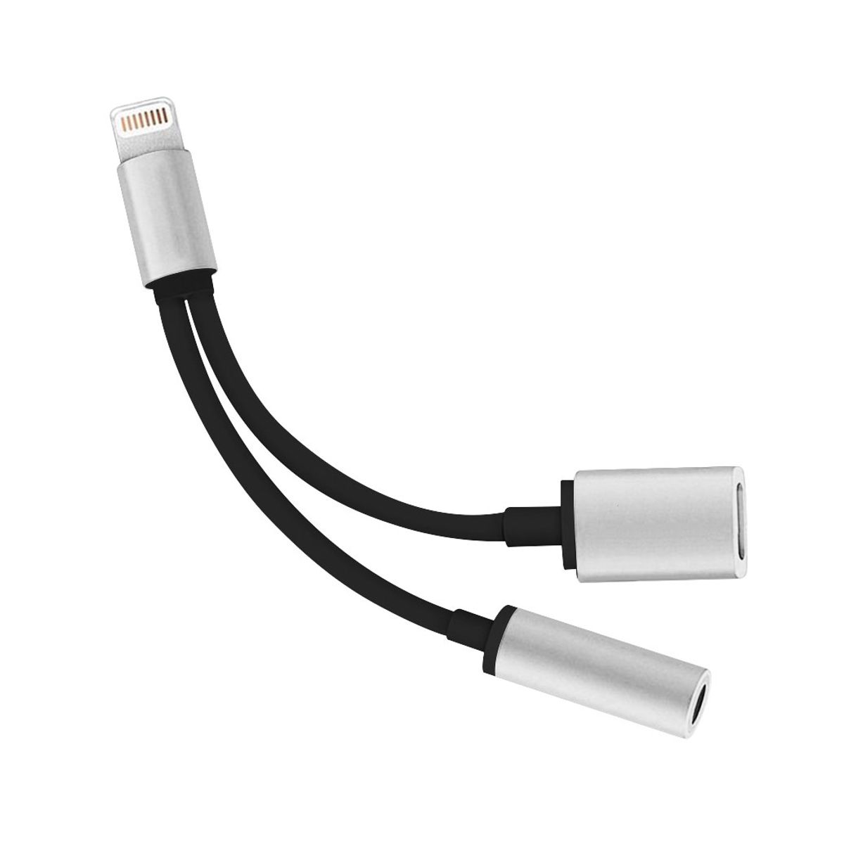 Adaptador Ele-gate WI142 para iPhone Lightning 3.5 Auxiliar Audífonos y Carga