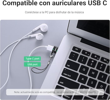 Foto 6 | Adaptador Otg Tipo C A Usb 3.0 Convertidor Carga Datos Compatible Con Windows/Mac/ Ios/Android