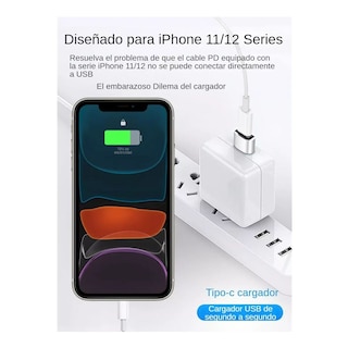 Foto 2 | Adaptador De Usb Tipo C A Usb Tipo A Función Otg