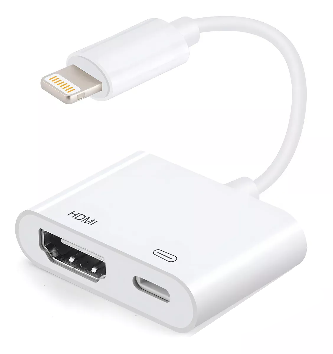 Adaptador Digital Para Iphone Ipad Ipod On Tv, Eo Safe Imports  Esi-18602 Blanco