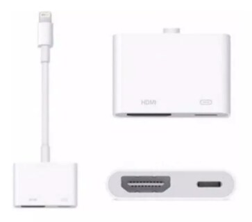 Foto 3 | Adaptador Digital Para Iphone Ipad Ipod On Tv, Eo Safe Imports Esi-18602 Blanco