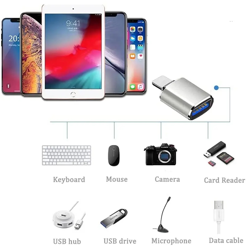 Foto 2 | Adaptador Otg Para Iphone/ipad - Lightning A Usb 3.0 - Venta Internacional.