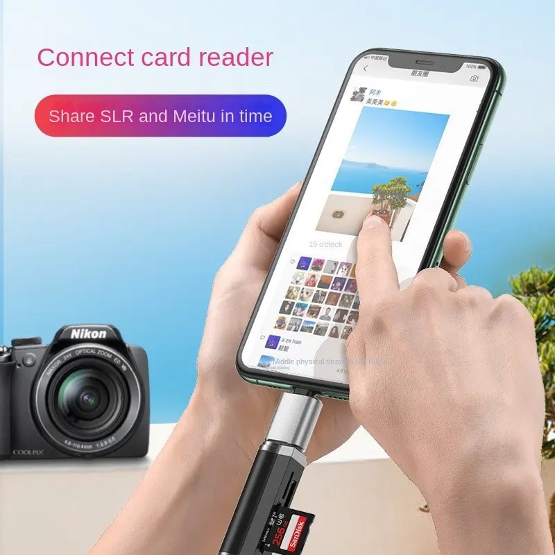Foto 5 | Adaptador Otg Para Iphone/ipad - Lightning A Usb 3.0 - Venta Internacional.