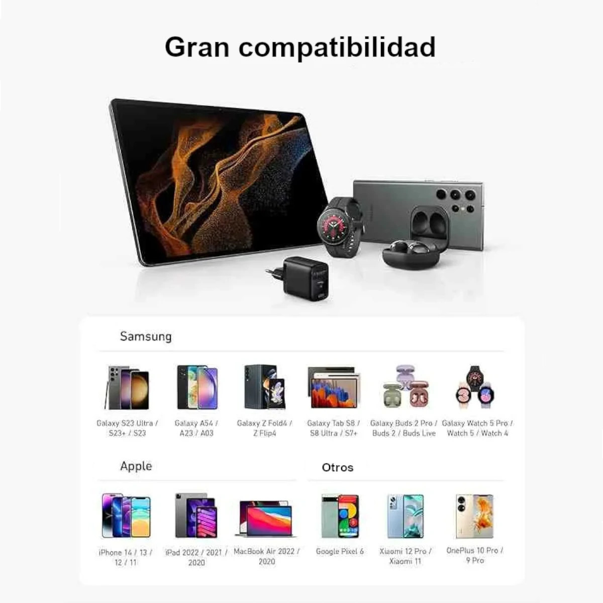 Foto 5 pulgar | Adaptador de Corriente con Entrada USB-C Anker 45w