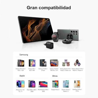 Foto 4 | Adaptador de Corriente con Entrada USB-C Anker 45w
