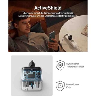 Foto 5 | Adaptador de Corriente con Entrada USB-C Anker 45w