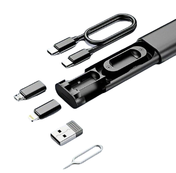 Foto 2 pulgar | Daptador Xtellar Otg Usb Tipo C A Usb 3.0 5gbps 6 Piezas Conjunto Para Iphone