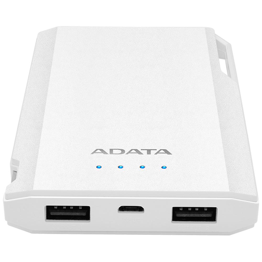 Foto 4 | Power Bank Adata 10000 mAh S10000 Batería Portátil 2 USB Tipo A 5V color Blanco