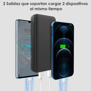 Foto 2 | Batería Portátil 10000mah Eo Safe Imports Esi-3689 color Negro