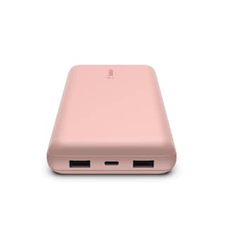 Foto 3 | Batería Portátil Belkin 20k USB Dos Puertos USB-A USB-C - color Rosa