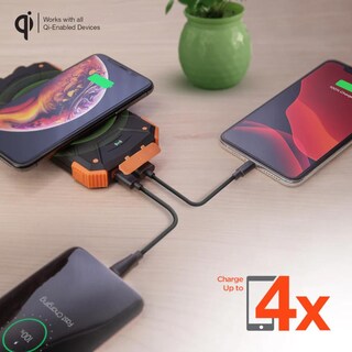 Foto 2 | Batería Solar Hypergear 10000 mah Con Carga Inalámbrica